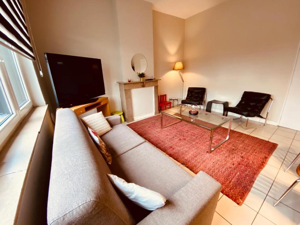 Apartmán Fenetre Sur Le Standard De Liege Ougree Exteriér fotografie