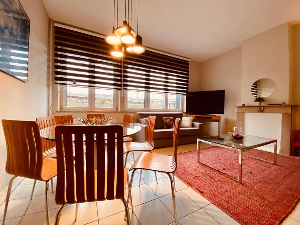 Apartmán Fenetre Sur Le Standard De Liege Ougree Exteriér fotografie