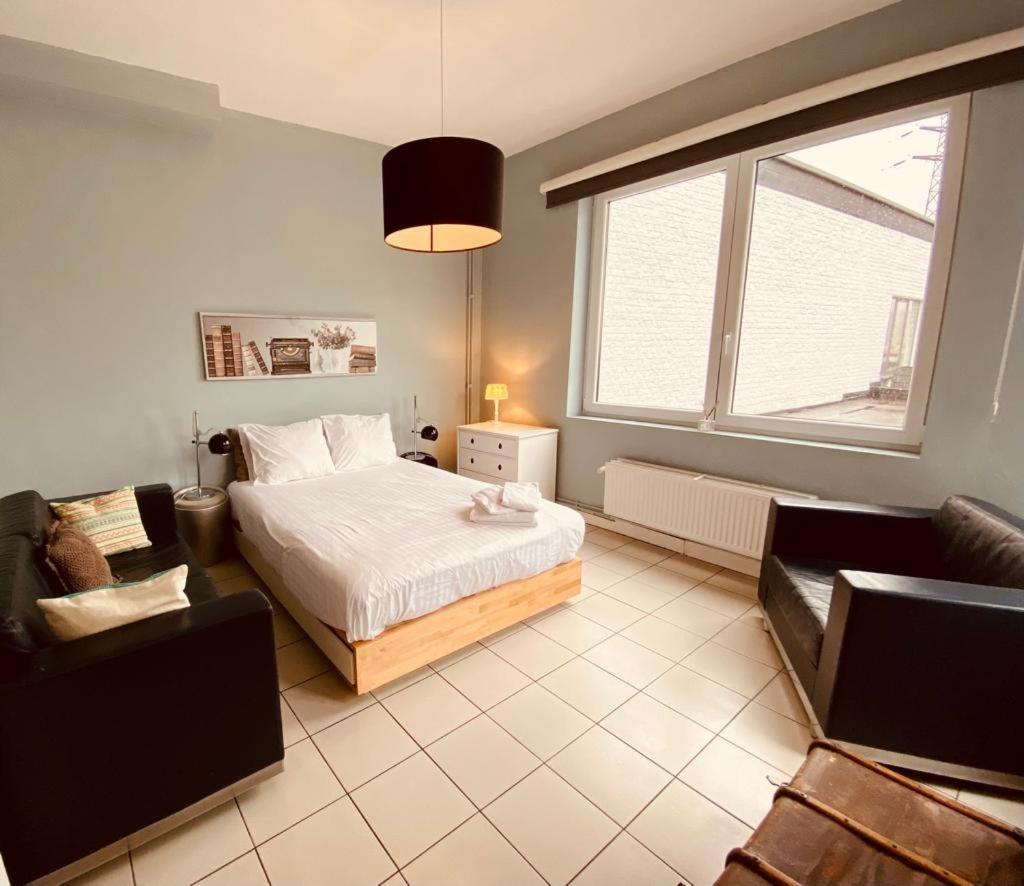 Apartmán Fenetre Sur Le Standard De Liege Ougree Exteriér fotografie