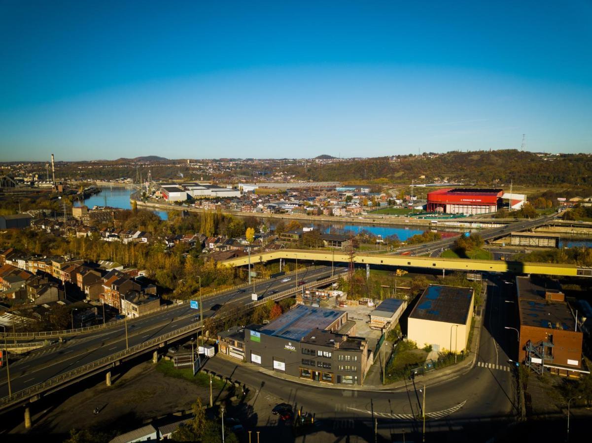 Apartmán Fenetre Sur Le Standard De Liege Ougree Exteriér fotografie