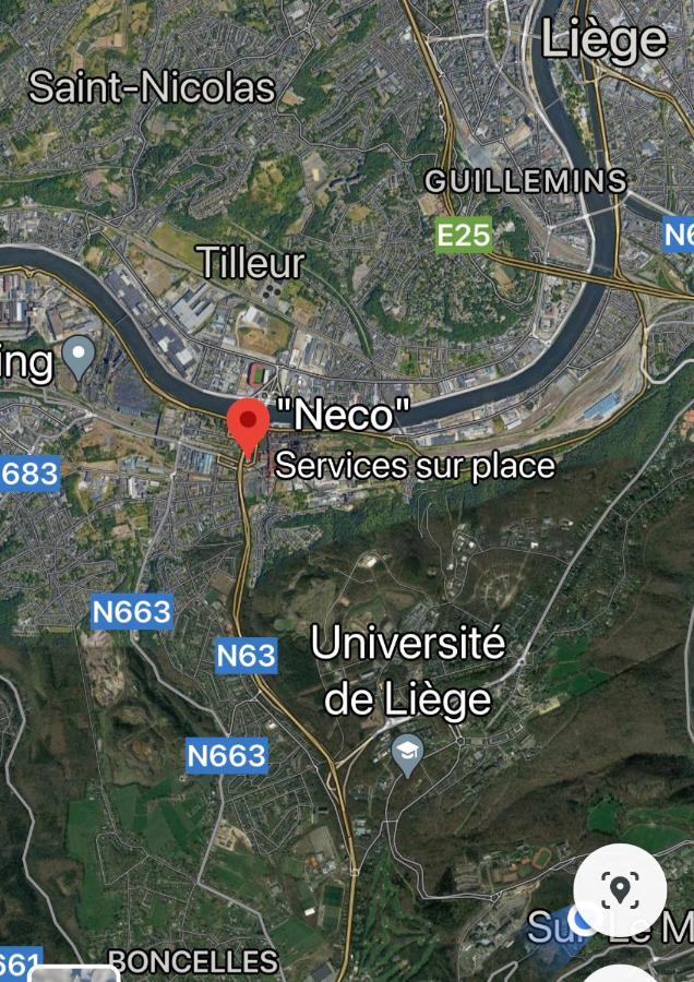 Apartmán Fenetre Sur Le Standard De Liege Ougree Exteriér fotografie
